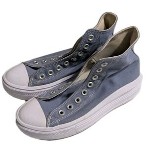 Converse Chuck Taylor‎ All Star Move Platform High Women's 8 Blue Canvas